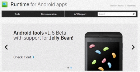 Jelly Bean en BlackBerry 10.2