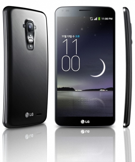 teléfono móvil curvo LG G Flex