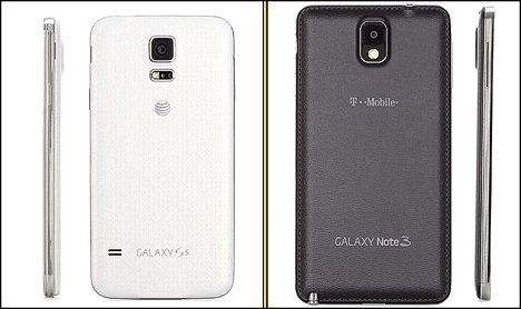 01 Comparativa entre Galaxy S5 y Note 3