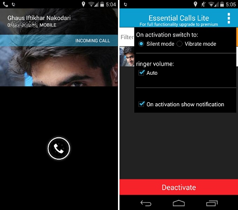 aplicación Android gratuita para recibir llamadas importantes