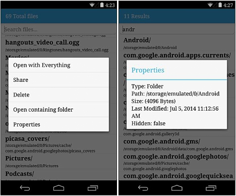 buscar archivos en el telefono móvil Android 01