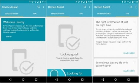 App Android Assist Device