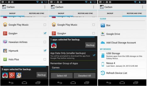 Hacer copias de seguridad en dispositivos móviles Android