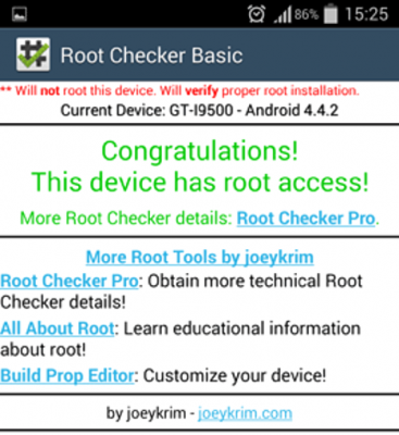 Root_Checker_Android_Mobile_Application