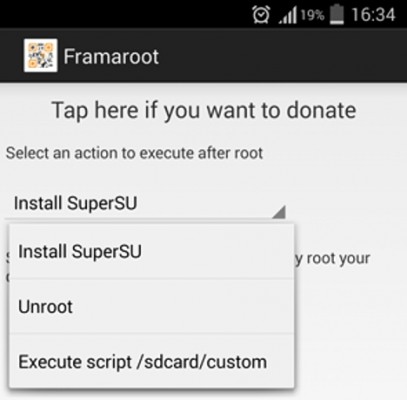 Rootear Android con Framaroot