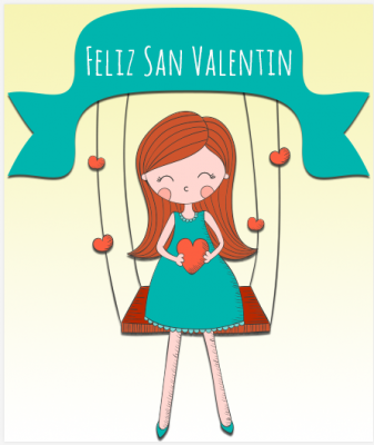 tarjetas virtuales en San Valentin