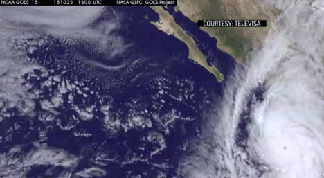 huracan Patricia en México