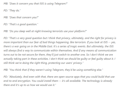 Telegram fue usada antes de los ataques terroristas en Francia