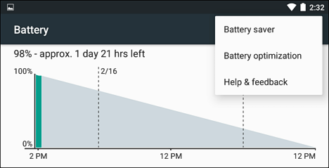 Battery Saver en Android