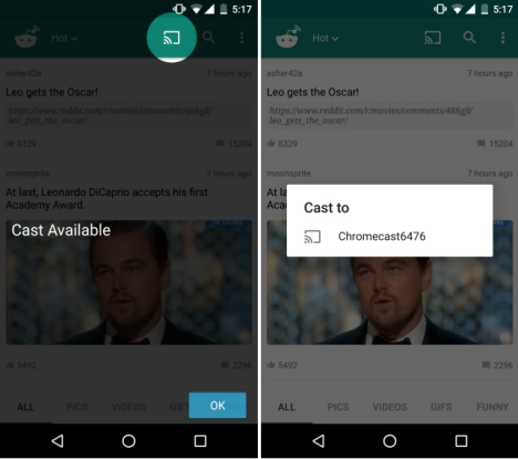 Cast for Reddit para Android
