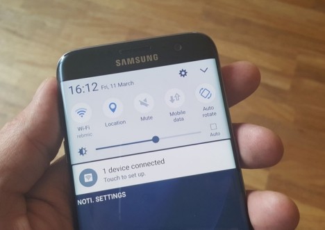 Samsung Galaxy S7-S7 Edge podrán compartir su conexión Wi-Fi