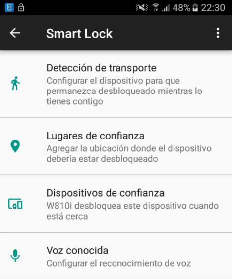 SmartLock en Android