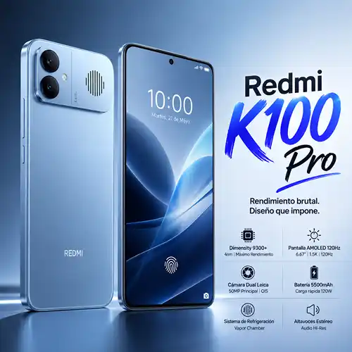Redmi K100 Pro: La Revolución de Android con Snapdragon 8 Elite Gen 5, Cámara de 200 MP y Batería de 8000 mAh 2 Redmi K100 Pro con excelente cámara