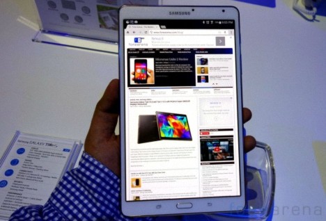 Actualización OTA para el Samsung Galaxy Tab S 8.4 LTE