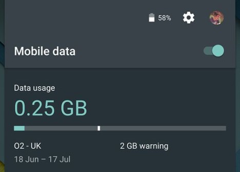 Ver Uso de Conexión por Datos en Lollipop Android 5.0