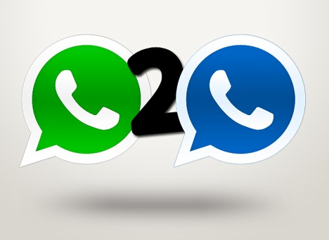 2 WhatsApp en un teléfono móvil