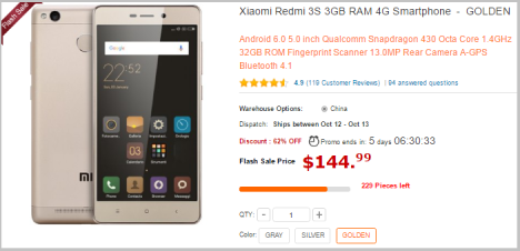 Xiaomi Redmi 3S Halloweend Android