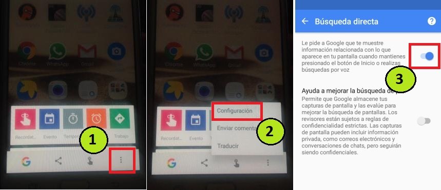 Activar Google Tap Now en Android 6.0