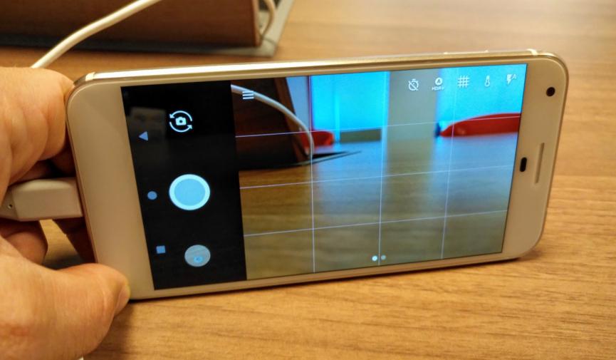 Cámara del teléfono móvil Android