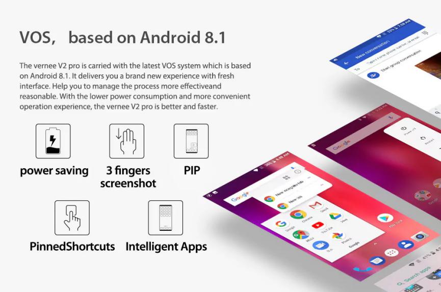 Vernee V2 Pro Oreo Android 8.1