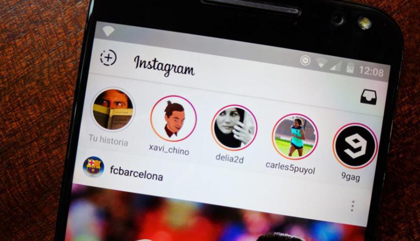 historias de Instagram Android con pistas musicales