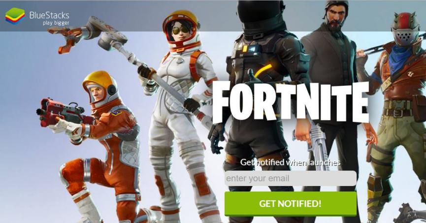 Fortnite Android requisitos bluestacks