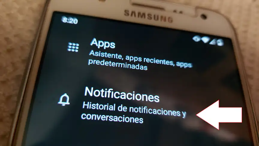 desactivar Notificaciones Android