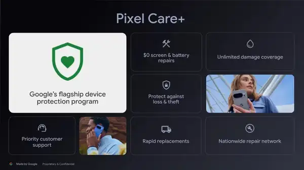 Pixel Google Care+