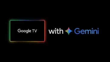Google Geminni on tv