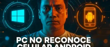pc no reconoce celular android