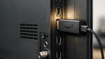 Fire TV Stick en HDMI incorrecto en 2026: alerta clave que afecta a millones de usuarios Android 4 Fire TV Stick conectado a un puerto HDMI incorrecto en un televisor moderno