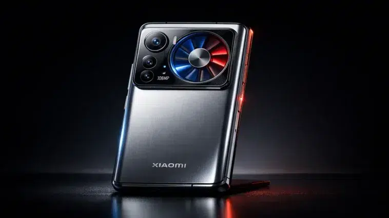 Xiaomi sorprende en 2026 con un smartphone con ventilador integrado y potencia extrema 1 Smartphone Xiaomi con ventilador integrado y diseño futurista para alto rendimiento en 2026