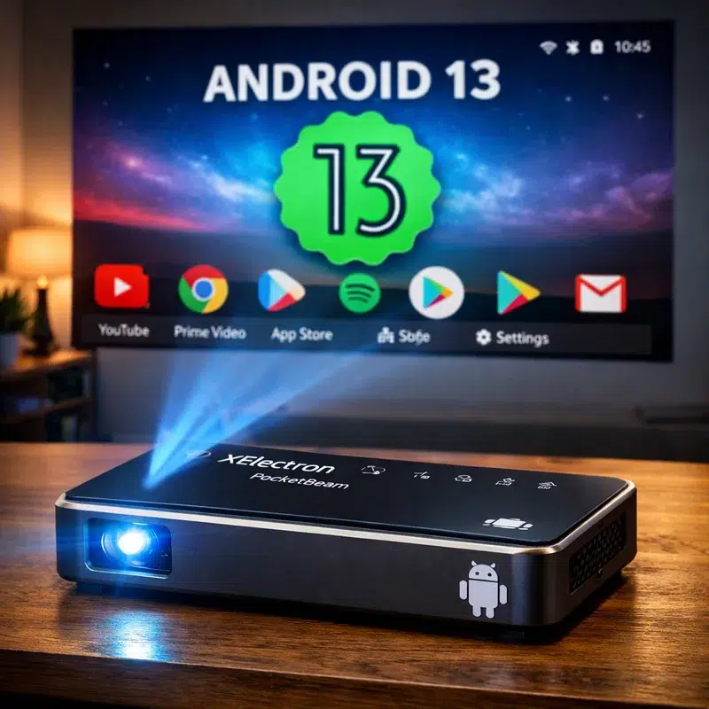 XElectron PocketBeam: Innovación en Proyección Portátil con Android 13 para Profesionales 2 XElectron PocketBeam