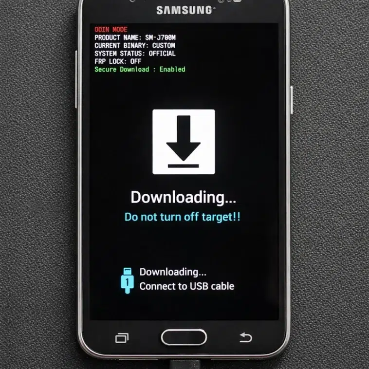 ¡Desbloquea tu Samsung Galaxy J7! Guía Definitiva para Rootearlo con #TutorialEspañol #RootAndroid #GalaxyJ7 1 odin-flasheando-twrp.webp