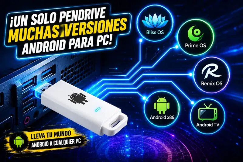 crear android TV para PC
